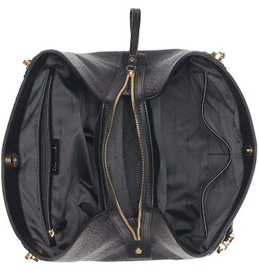 karl lagerfeld black shoulder bag